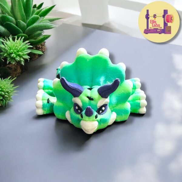 "Spike" le Tricératops Peluche - Image 6