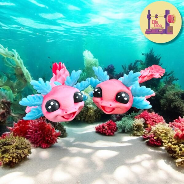 "Millie" l'Axolotl Joyeuse - Image 2