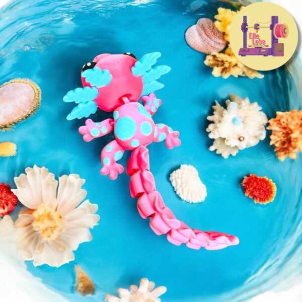 "Millie" l'Axolotl Joyeuse - Image 5