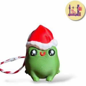 Ornement Grenouille des fêtes