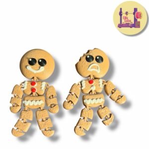 Duo de biscuits en pain d'épice