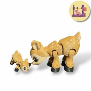 Maman chevreuil & ses bébés