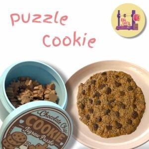 Puzzle "Cookie aux brisures de chocolat" - 61 pièces