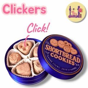 Clicker - Boîte de biscuits sablés