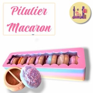 Pilulier Macaron