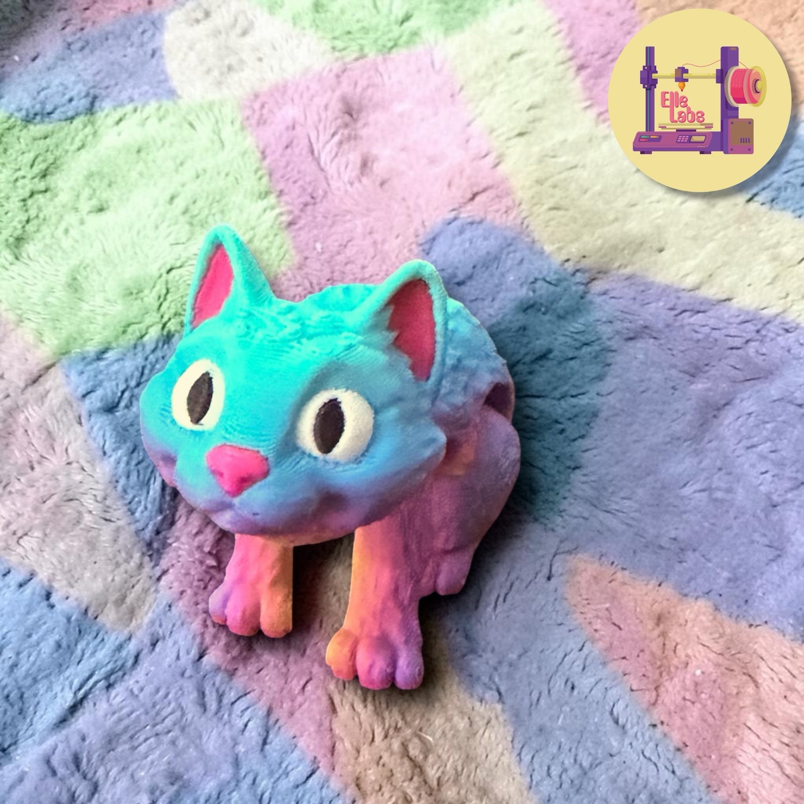 Petit Chat Arc-en-Ciel – Image 3