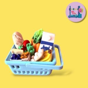 Clicker "Panier D'épicerie"<span> - </span>Bleu