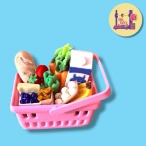 Clicker "Panier D'épicerie"<span> - </span>Rose